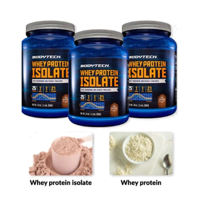 Bột tăng cơ BodyTech Whey Protein Isolate - Rich Chocolate