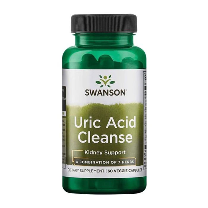 Thuốc trị gout của Mỹ Swanson Uric Acid Cleanse 