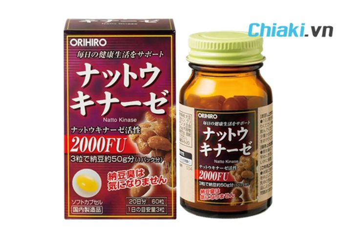 Viên Uống Nattokinase 2000FU Orihiro - Lựa Chọn Tốt Cho Sức Khỏe Tim Mạch