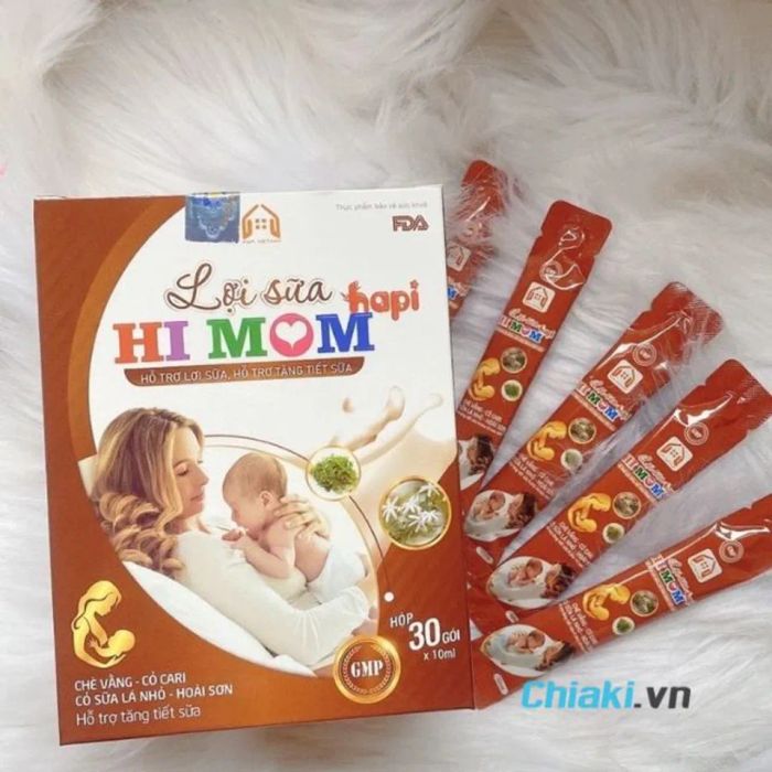 Lợi sữa cho mẹ sau sinh Hi mom