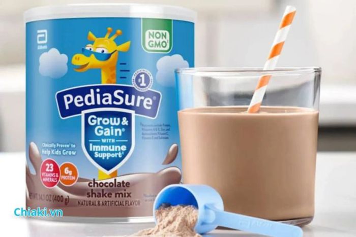 Sữa Pediasure hươu cao cổ Grow & Gain