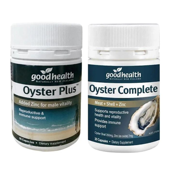 Tinh Chất Hàu Oyster Plus Goodhealth New Zealand, Hộp 60 viên