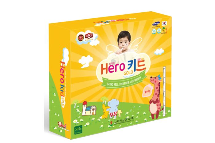 Hero Kid Gold - Hỗ Trợ Cải Thiện Biếng Ăn và Tăng Chiều Cao Cho Trẻ