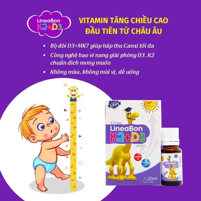 LineaBon K2+D3 của quốc gia nào?