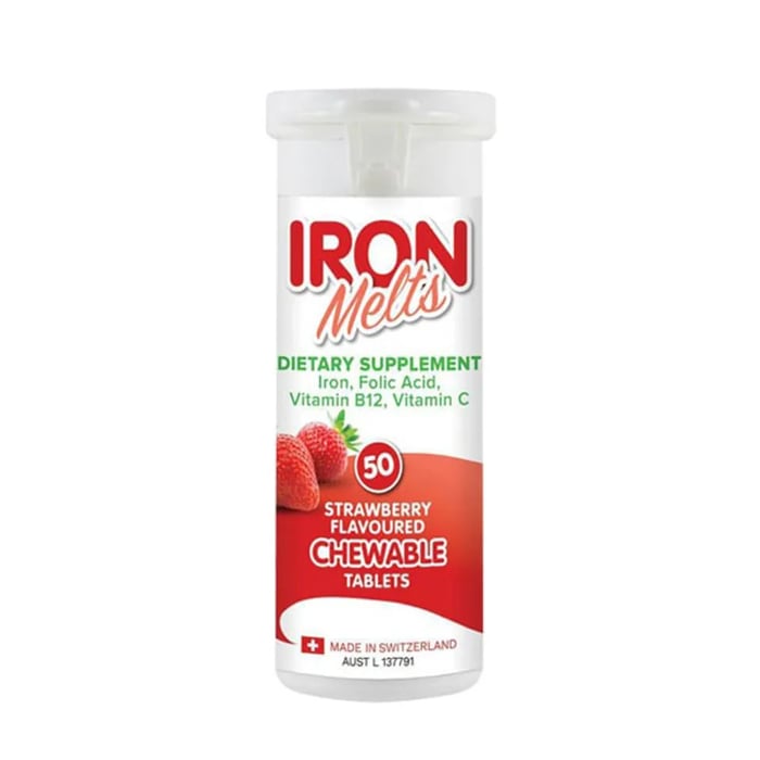 Viên Bổ Sung Sắt + Axit Folic Iron Melts