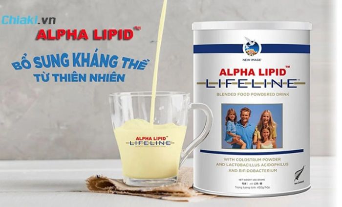 Sữa non Alpha Lipid Lifeline dành cho trẻ sơ sinh