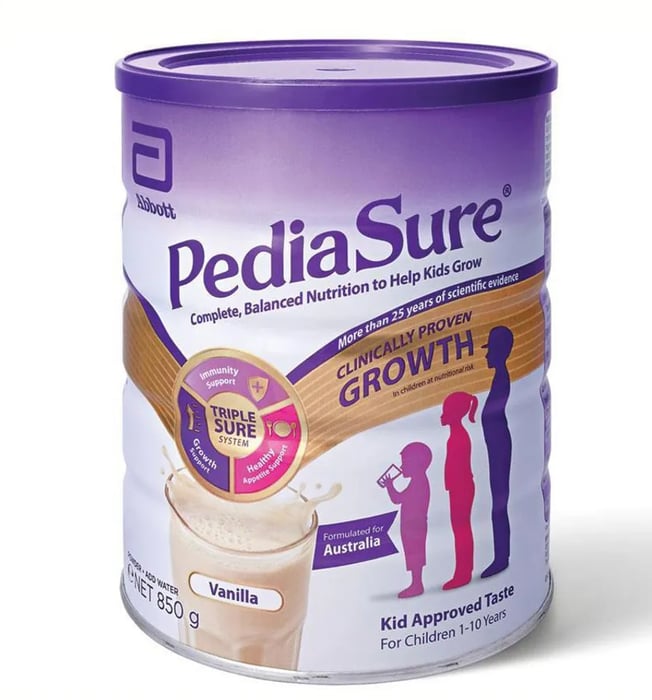 Hướng dẫn pha chế sữa PediaSure Mỹ