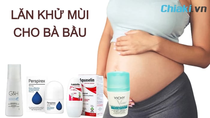 Top 13 sản phẩm lăn khử mùi cho bà bầu an toàn nhất