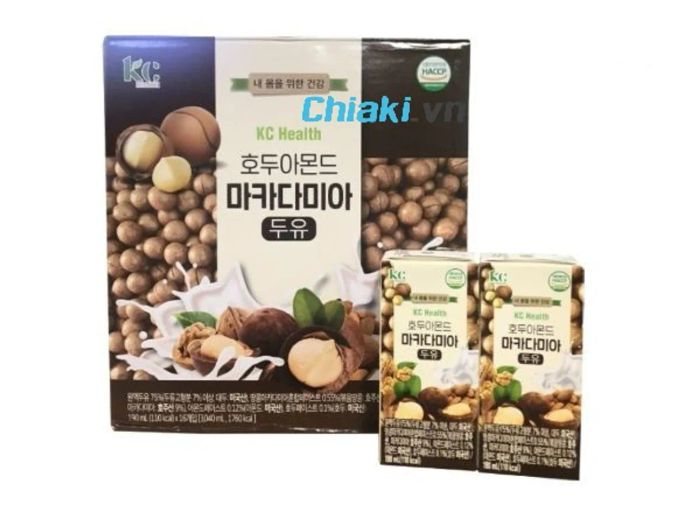 sữa hạt Hàn Quốc cho bà bầu - sữa hạt maccadamia KC Health 