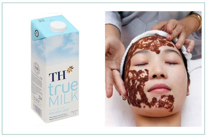 Cách làm mặt ngũ hoa kết hợp với sữa tươi không đường