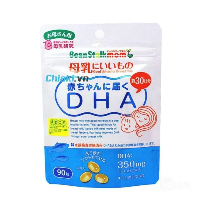 Viên uống DHA dành cho phụ nữ mang thai của Beanstalkmom Nhật Bản