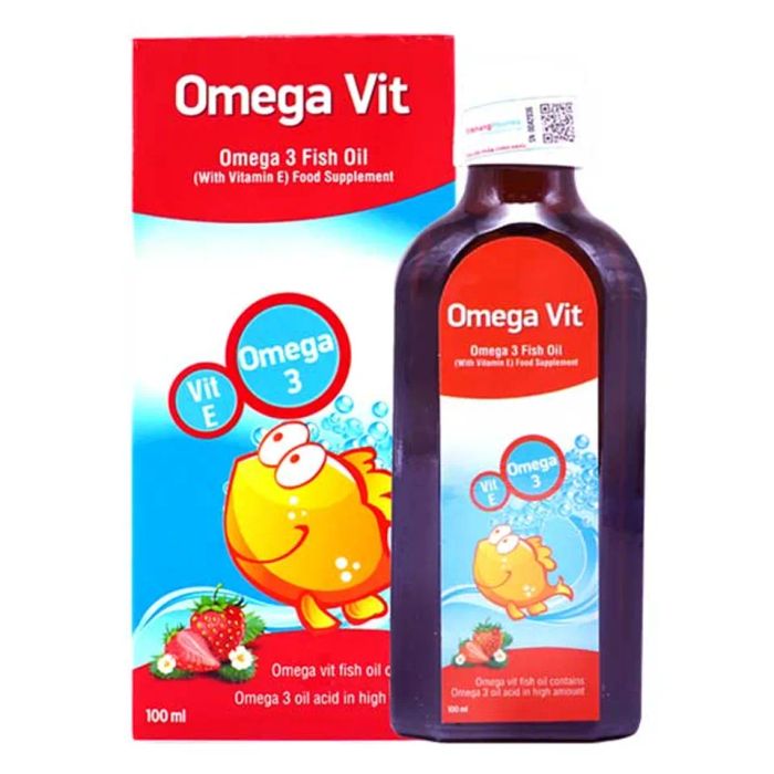 Siro Omega Vit bổ sung Omega cho bé