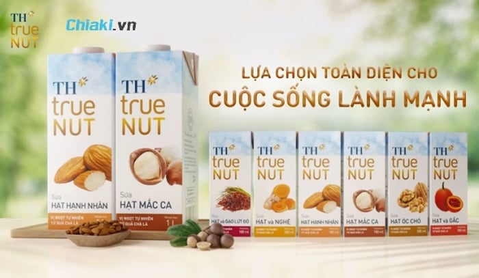 Sữa TH True Nut hạt óc chó