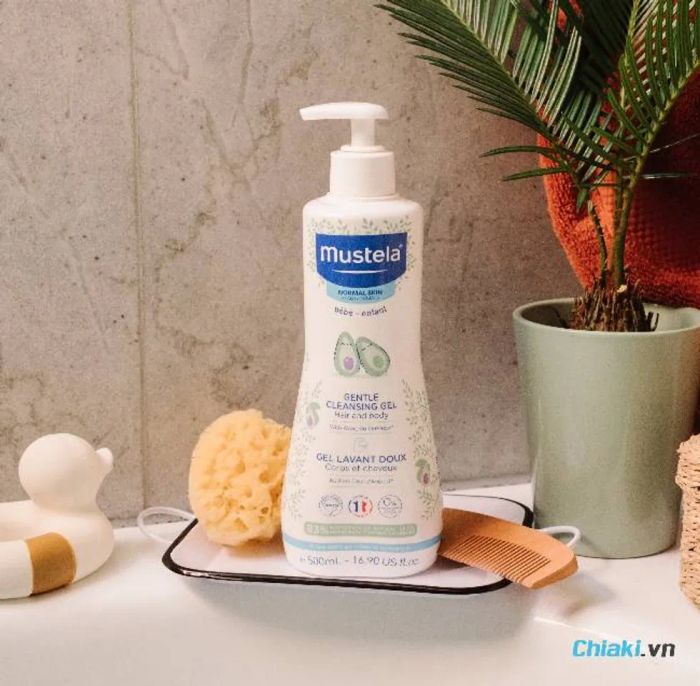 Xem xét Sữa tắm trị rôm sảy dành cho em bé Mustela