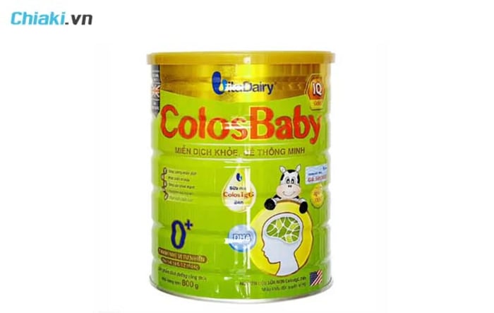 sữa dành cho trẻ sơ sinh từ 0-6 tháng tuổi Colosbaby 0+