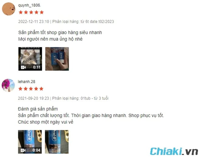 Review Kem đánh răng cho bé 3 tuổi Oral-B Kids