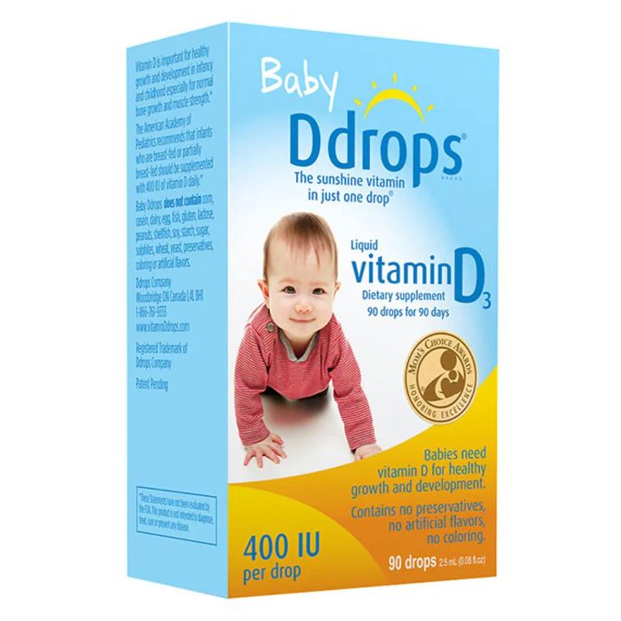 Mua Baby Drops Vitamin D3 chính hãng tại Mytour