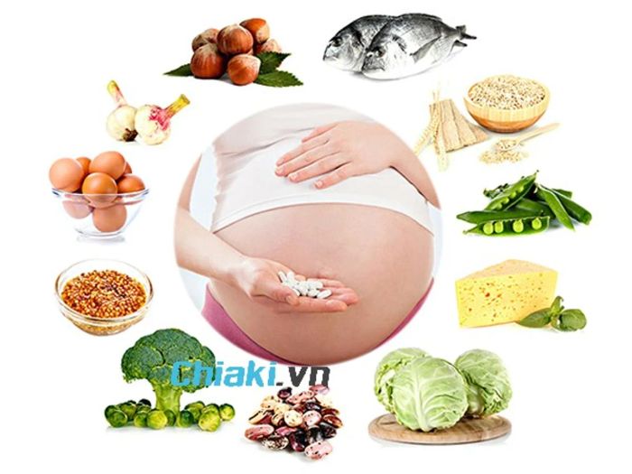 Tại sao cần bổ sung axit folic cho bà bầu trong 3 tháng đầu thai kỳ?