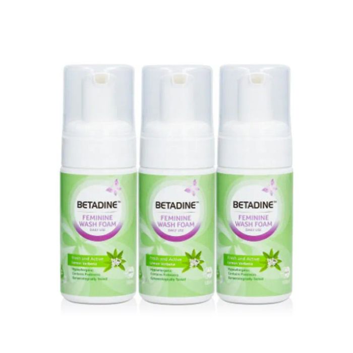 Sữa rửa phụ nữ chống ngứa Betadine Feminine Wash Foam