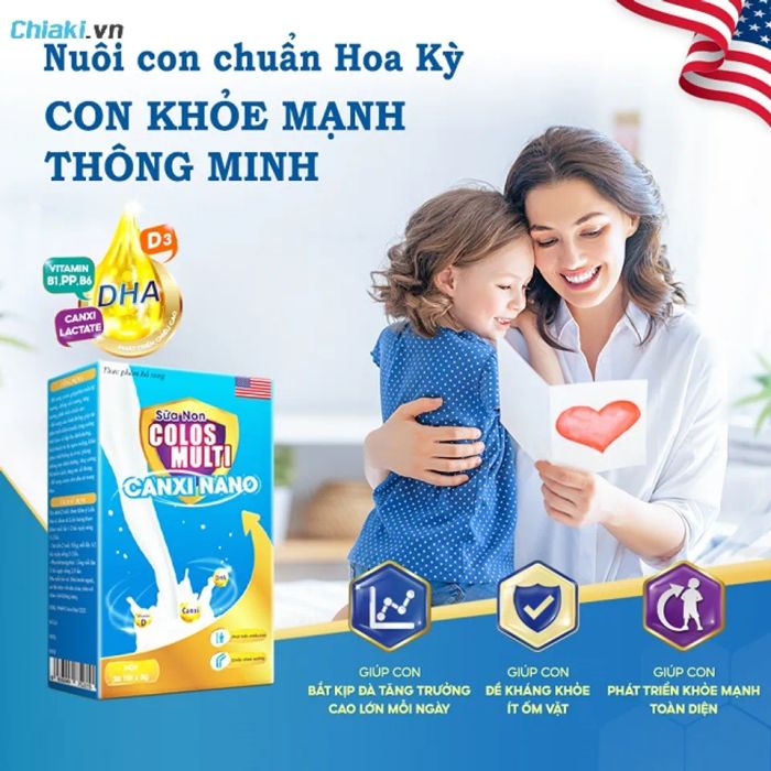 Sữa non Colosmulti Canxi Nano