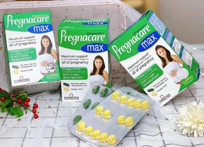 Vitamin bà bầu Pregnacare Max 84 viên (mẫu mới)