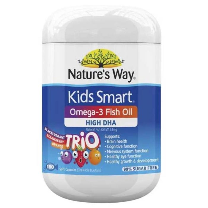 Kẹo dẻo Omega 3 cho trẻ em Nature's Way Kids Smart