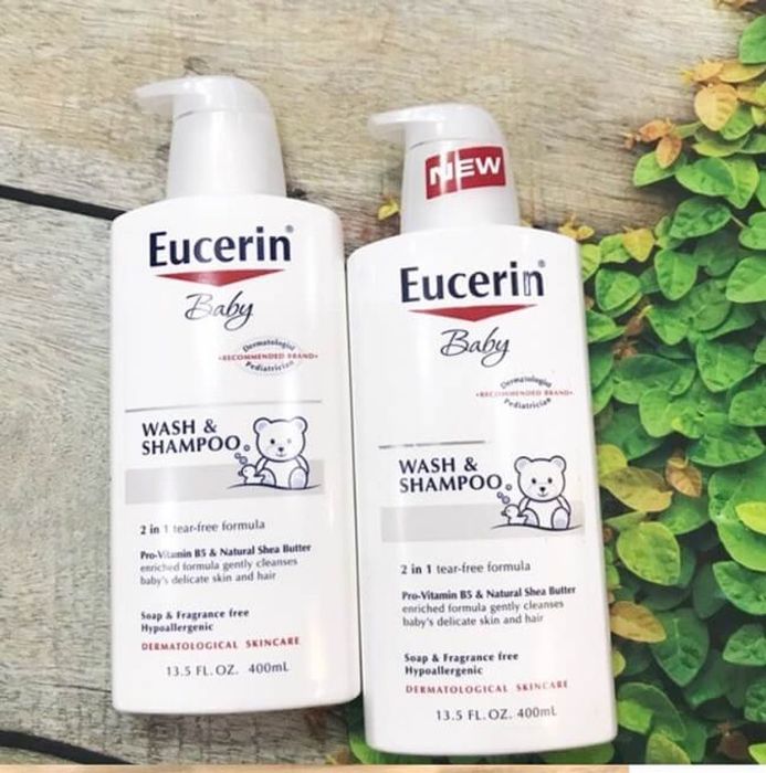 Dung dịch tắm dành cho em bé sơ sinh từ Eucerin