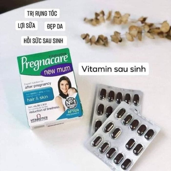 Rụng tóc sau sinh kéo dài bao lâu? Mẹ nên thử dùng Pregnacare New Mum để cải thiện ngay