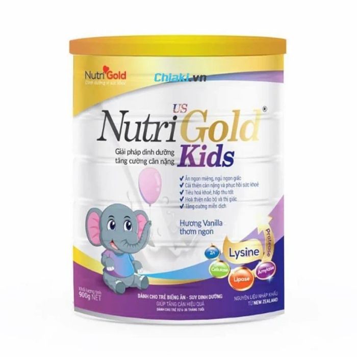 Sữa tăng cường hệ miễn dịch cho trẻ NutriGold Kids