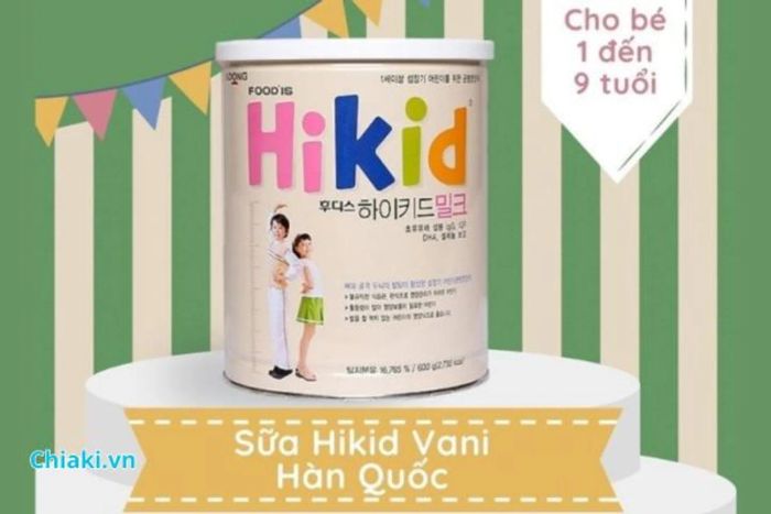 Sữa Hikid cho bé 1-9 tuổi