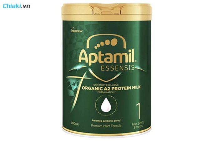 sữa dành cho trẻ sơ sinh từ 0-6 tháng tuổi Aptamil Essensis Organic A2 Protein Milk số 1