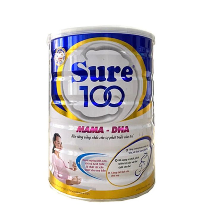 Sữa Bà Bầu Sure 100 Mama DHA