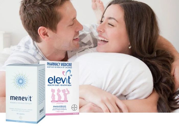 Bộ đôi Menevit và Elevit tăng khả năng thụ thai thành công