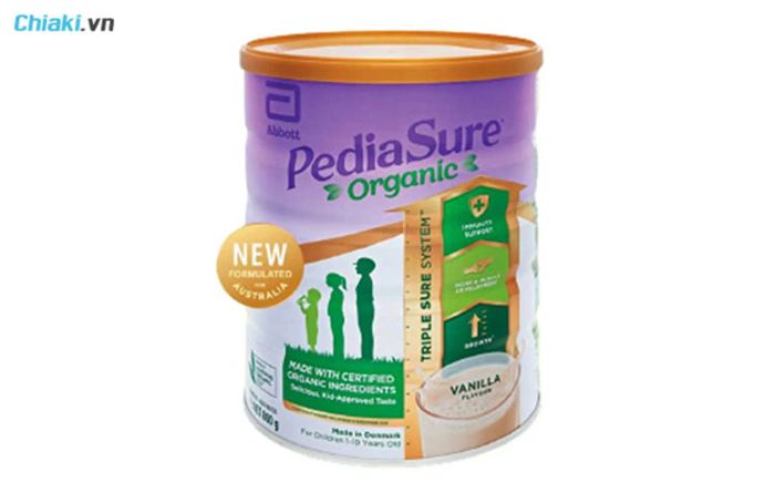 Sữa tăng chiều cao cho bé 1 tuổi Pediasure Organic Úc