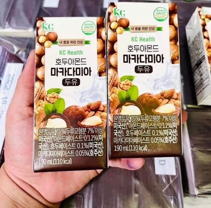 Sữa Hạt Macca Hàn Quốc Macadamia KC Health