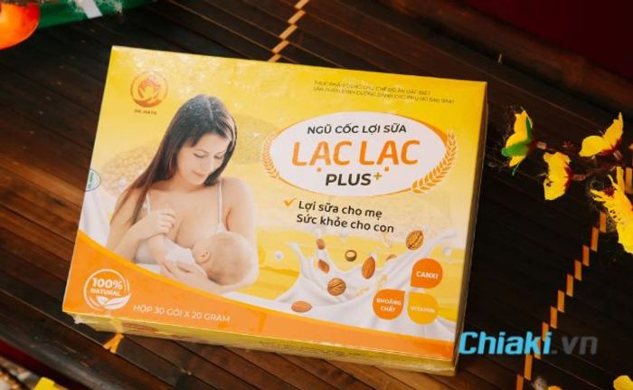 Ngũ cốc lợi sữa Lạc Lạc Plus