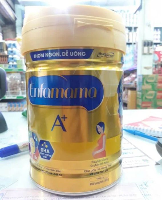 Sữa cho bà bầu 3 tháng đầu Enfamama A+ DHA