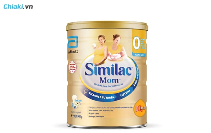 sữa bầu vào con không vào mẹ Similac Mom