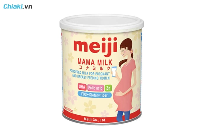 sữa bầu vào con không vào mẹ Meiji Mama 