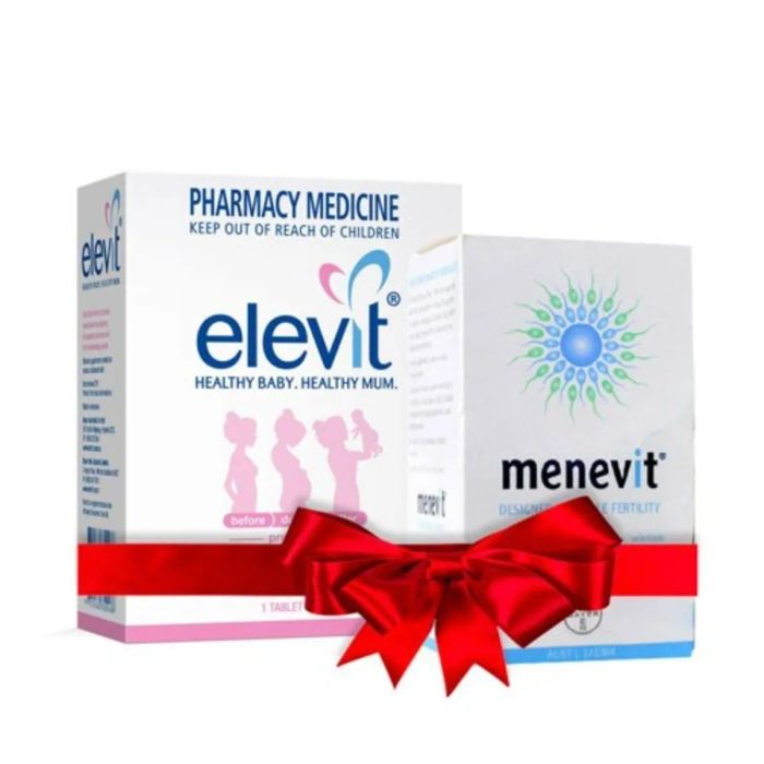 Dùng Elevit và Menevit để tăng khả năng thụ thai thành công
