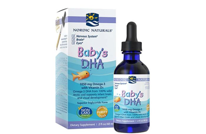 Omega 3 cho bé siro Baby's DHA Nordic Naturals