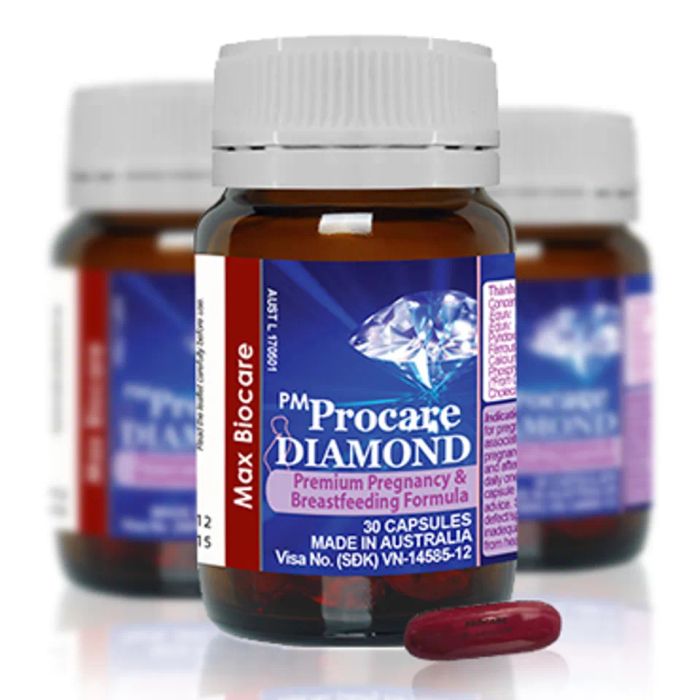 Viên uống cho phụ nữ mang thai Pm Procare Diamond