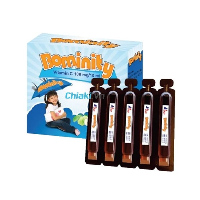 Vitamin C dạng ống cho bé, Vitamin C dạng ống cho bé Bominity 