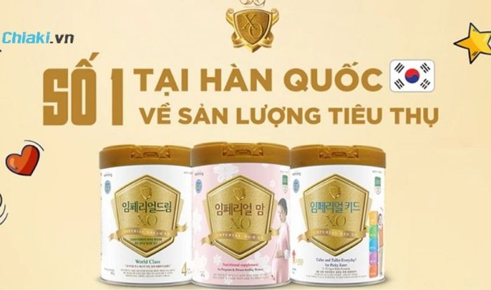 Sự tốt của Sữa XO Hàn Quốc