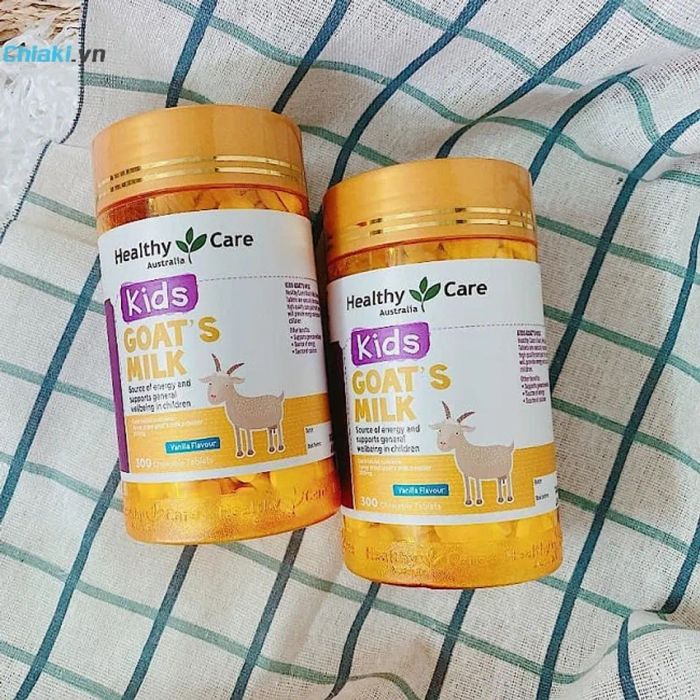 Sữa dê đặc dạng viên Goat Milk Healthy Care