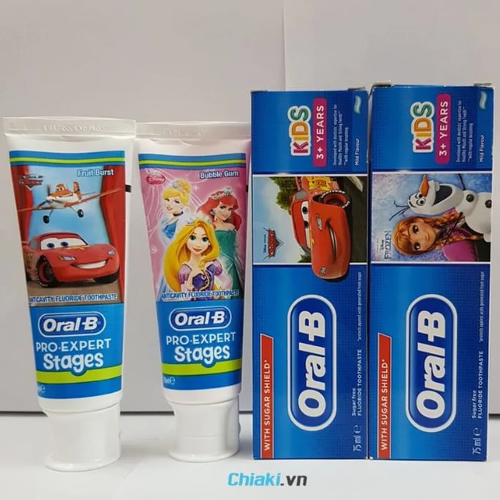 Kem đánh răng cho bé 3 tuổi Oral-B Kids