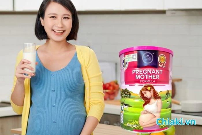 Sữa tăng cân cho thai nhi tháng cuối Royal Ausnz Pregnant Mother Formula