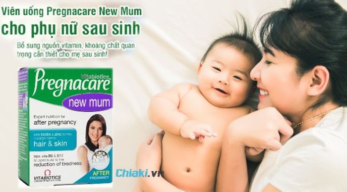 Mua viên Pregnacare New Mum chính hãng để cải thiện tình trạng rụng tóc sau sinh tại Mytour