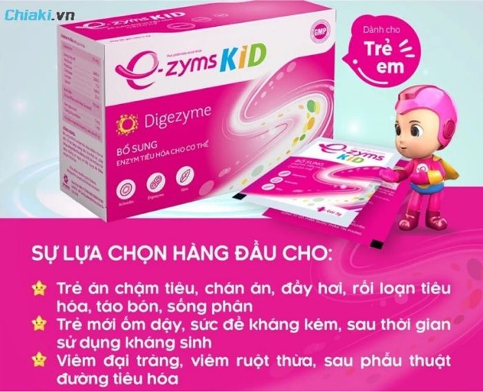 Cốm tăng cân E-zyms Kid phù hợp cho cả trẻ em và người lớn