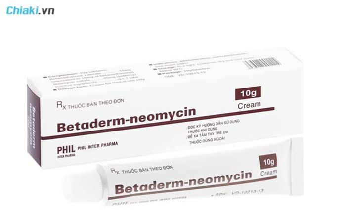 Kem trị ngứa Betaderm Neomycin